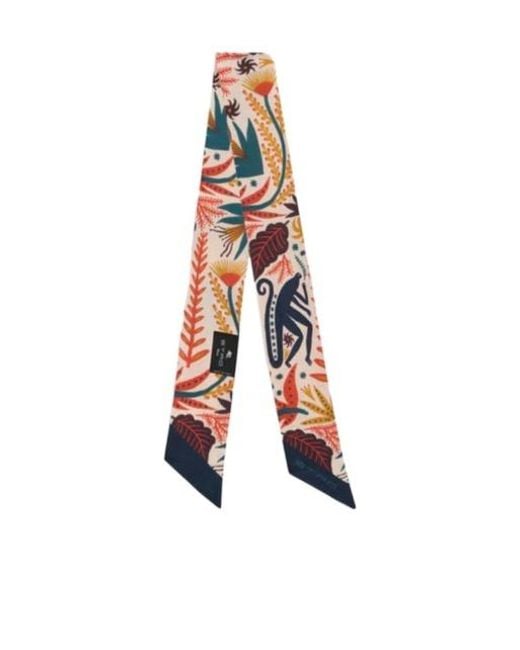 Etro White X Tabby Booth Silk Twill Paisleyina With Placed Print