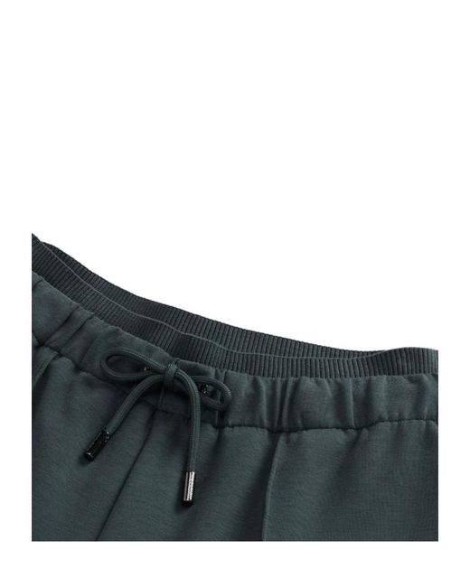 Woolrich Gray Logo-Embroidered Drawstring Track Pants