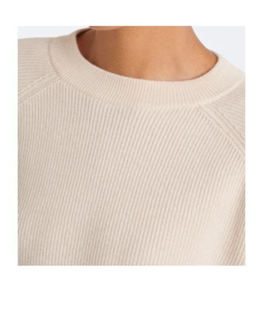 Brunello Cucinelli White Cashmere Sweater