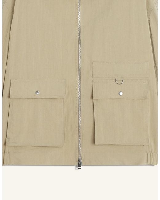 Maison Kitsuné Natural Maison Kitsuné Zipped Jacket for men
