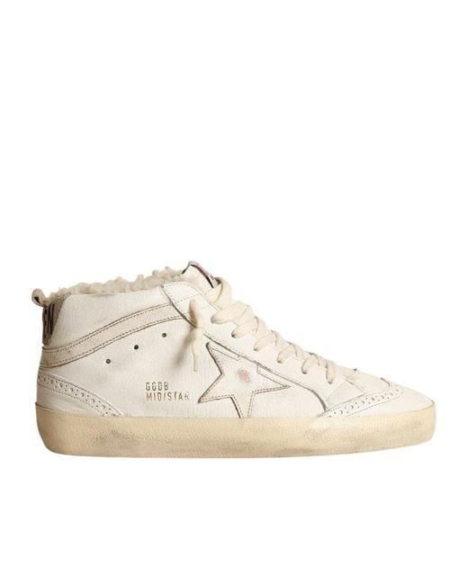 Golden Goose Deluxe Brand Natural Mid Star