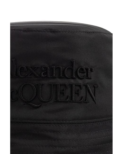 McQueen Green Reversible Bucket Hat for men
