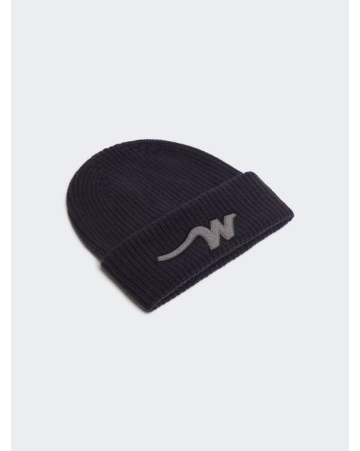 Weekend by Maxmara Blue Woolen Hat