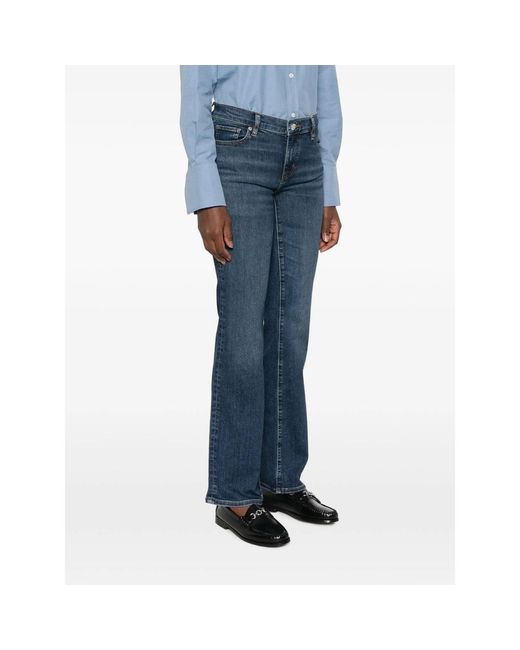 FRAME Blue The Rodeo Bootcut Jeans