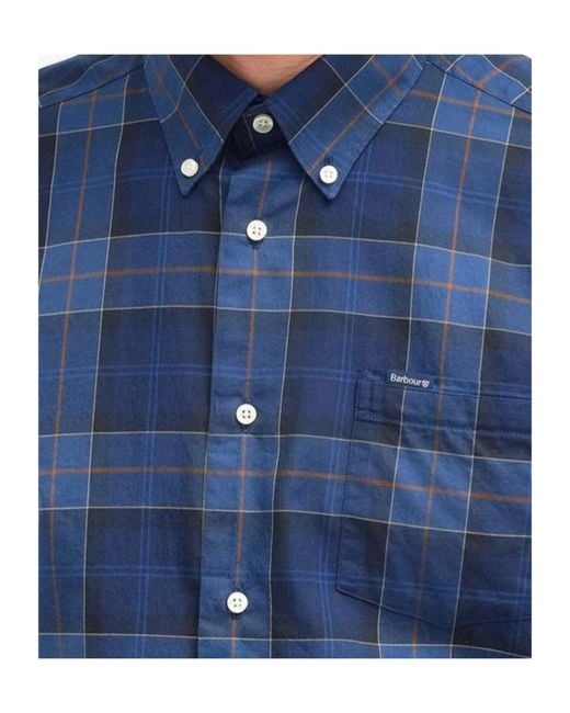 Barbour Blue Wetheram Shirt for men