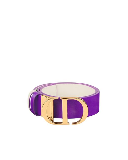 Dior Pink 30Montaigne Reversible Belt