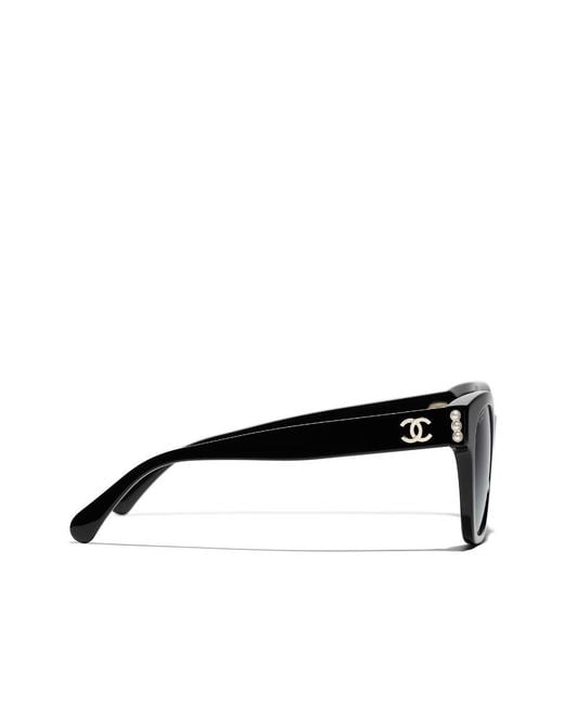 Chanel Multicolor Logo Sunglasses