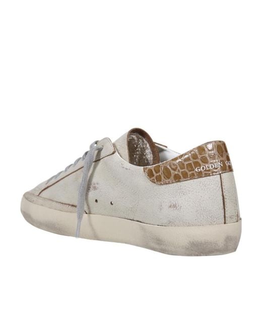 Golden Goose Deluxe Brand Gray Superstar Low-Top Sneakers for men