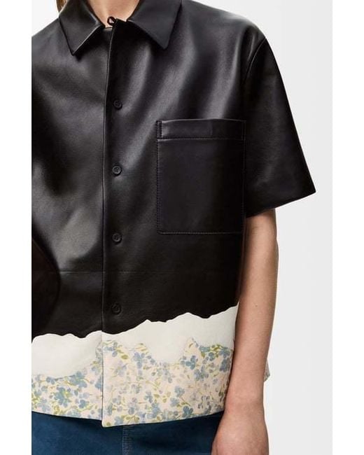 Loewe Black Short Sleeve Shirt