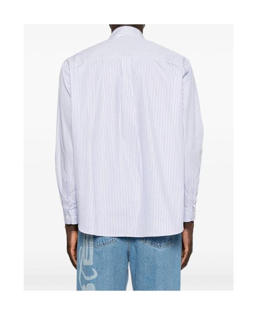 Arte' White Composition Gallery Shirts for men