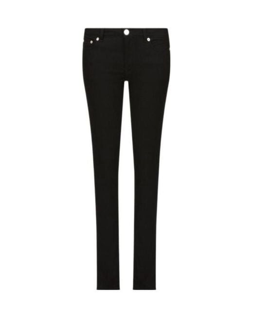 Givenchy Black Star Motif Skinny Jeans