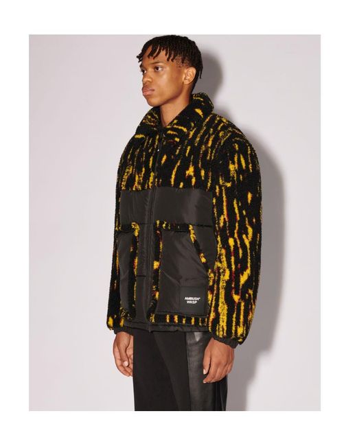 Ambush Black Zip-Up Long-Sleeved Jacket for men