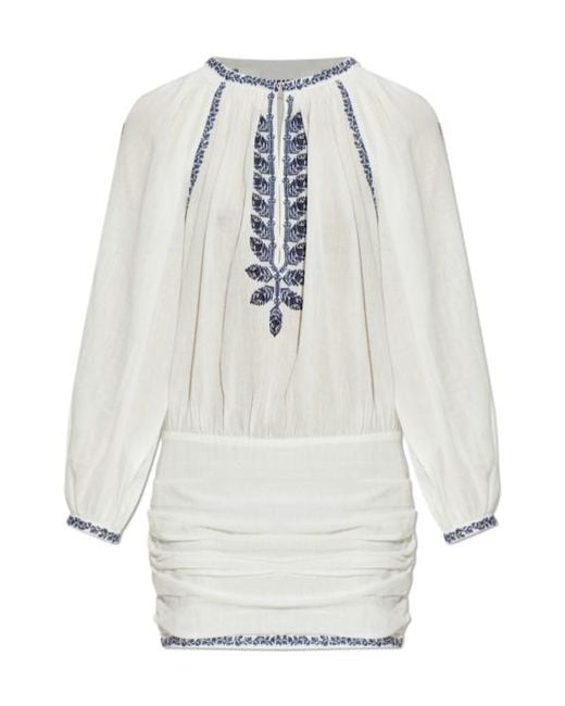 Isabel Marant White Short Dresses