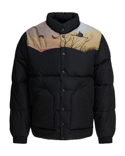 Needles Black X Rocky Mountain Featherbed" Down Jacket for men