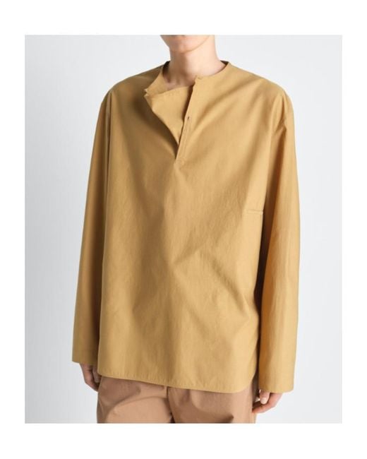 Lemaire Natural Smock Shirt for men
