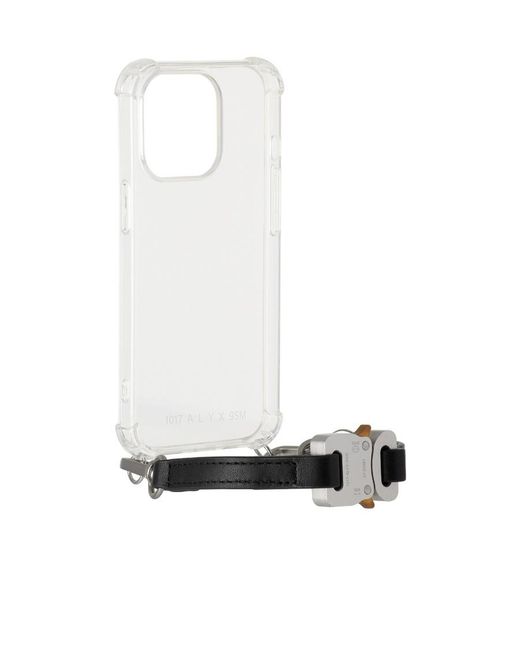 1017 ALYX 9SM White Small Iphone 13 Pro Mobile Phone Case for men