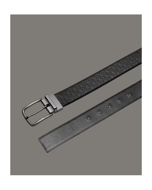 Calvin Klein White Pin Buckle Belt for men