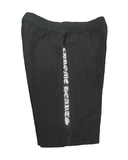 Chrome Hearts Gray Dark Logo Shorts