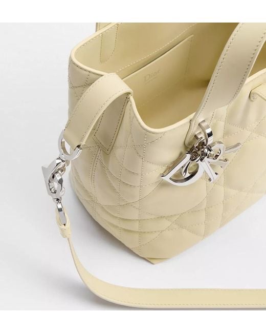 Dior Metallic Small Toujours Vertical Tote Bag