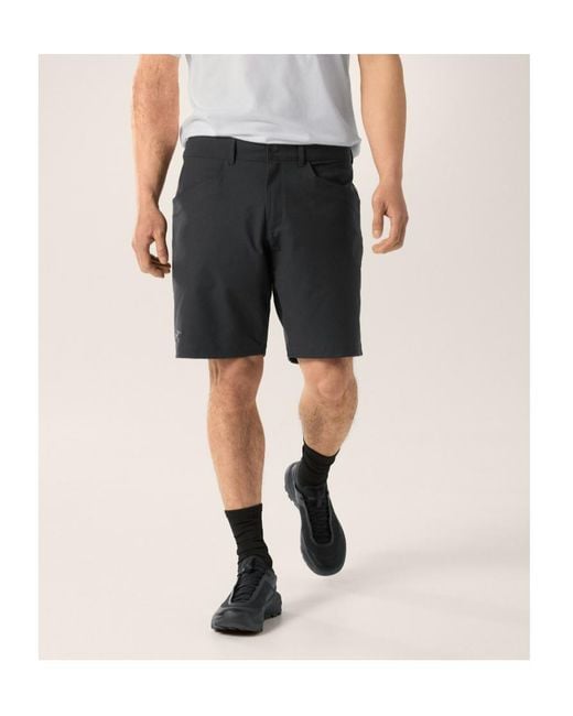 Arc'teryx Black Kragg Cotton Short 9' for men