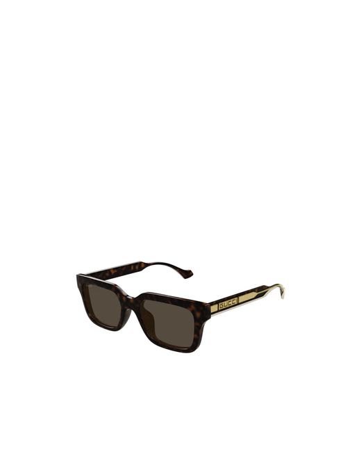 Gucci White Square Sunglasses for men