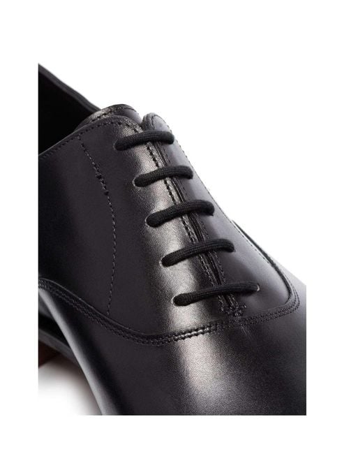 John Lobb Black City Oxford Shoes for men
