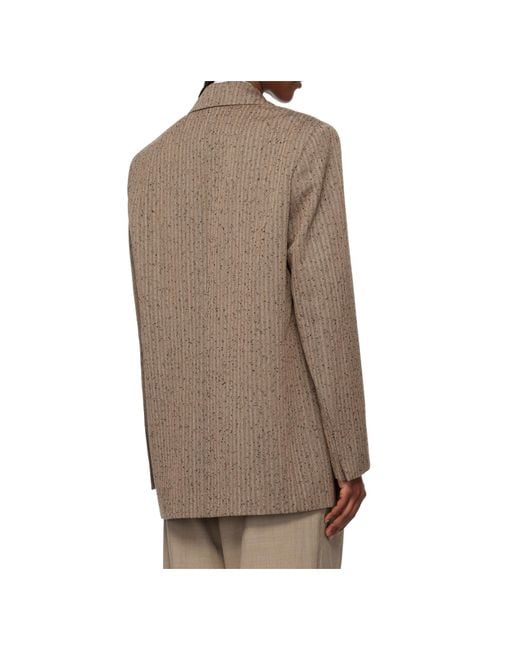 Rohe Brown Double Breasted Blazer