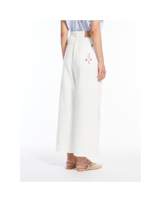 Weekend by Maxmara White Belt-Loop Jeans