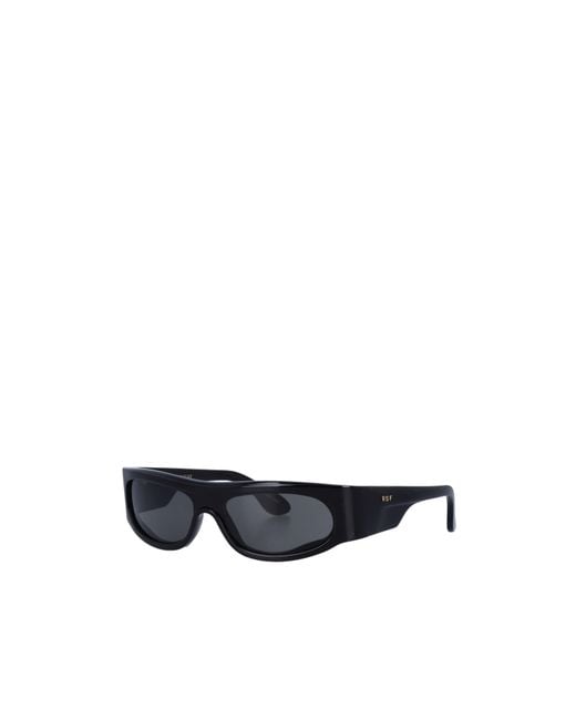 Retrosuperfuture White Pharoah Irregular Frame Sunglasses for men