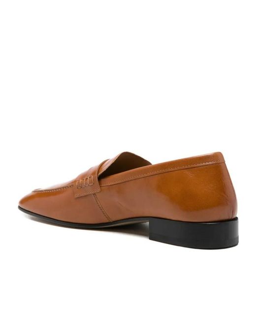 Dries Van Noten Brown Round-Toe Loafers for men