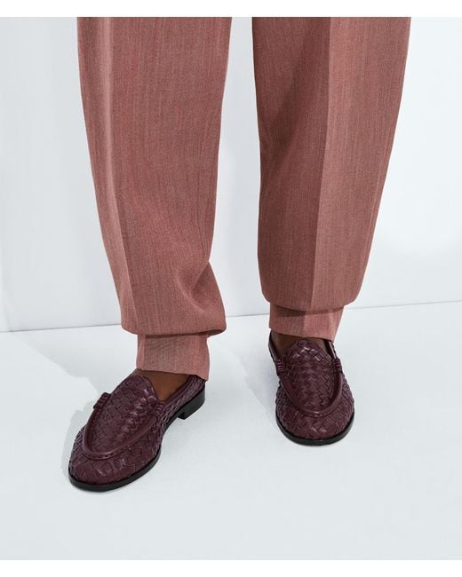 Bottega Veneta Brown Silenzio Loafers