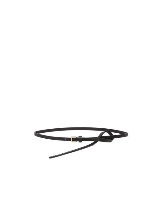 Max Mara White Stitch Detailed Belt