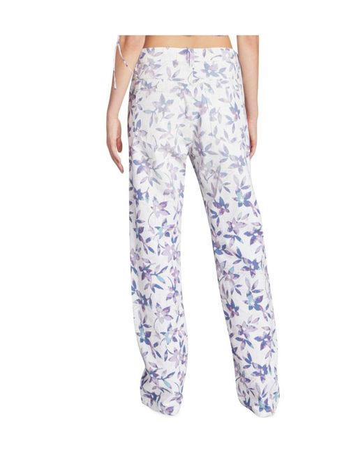 Isabel Marant White Logo Casual Pants for men