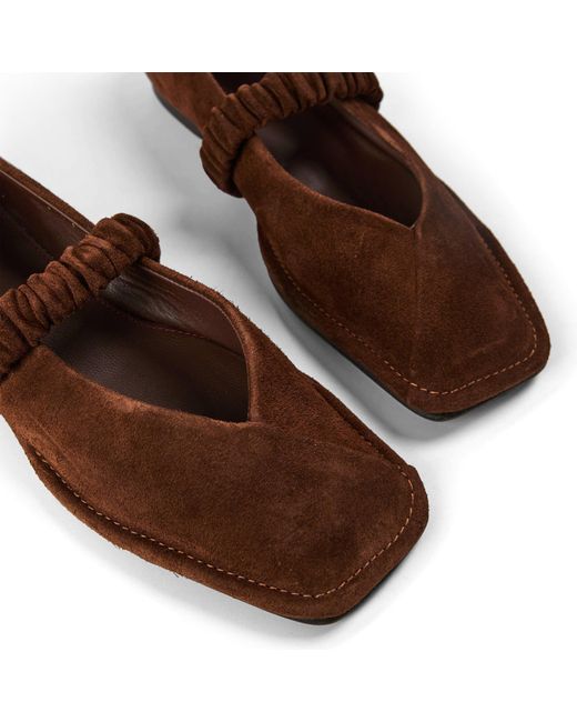 Alohas Brown Lauton Ballet Shoes