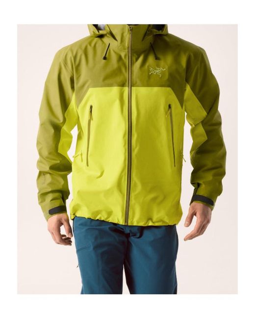 Arc'teryx Yellow Beta Ar Jacket for men