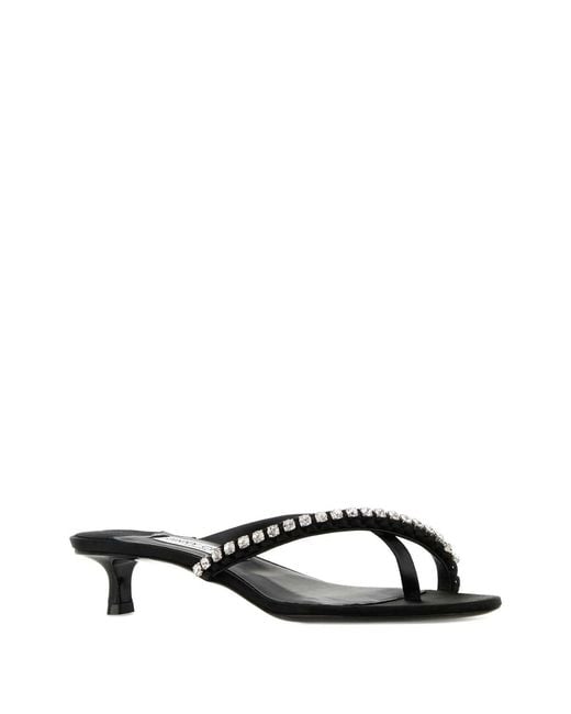 Jimmy Choo White Dila 35 Embellished Sandals
