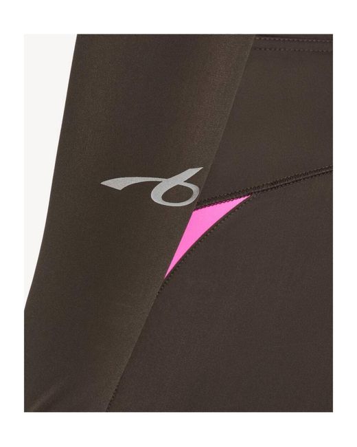 Balenciaga Brown Techwear Fitted Long Sleeve Top