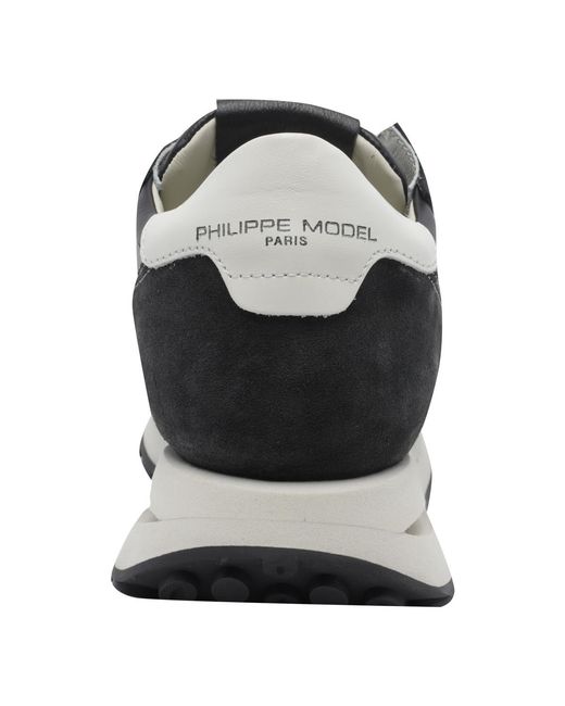 Philippe Model Black Tropez Haute Sneakers for men