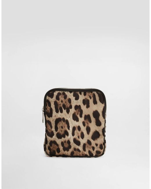 Dolce & Gabbana Black Zippered Shoulder Bag for men