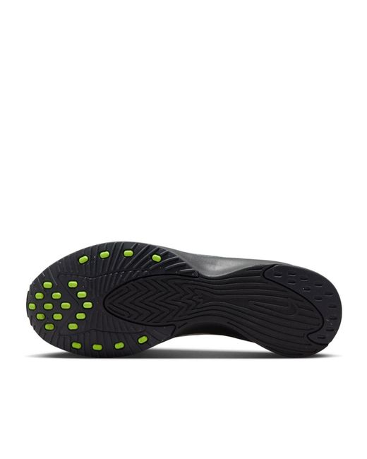 Nike Black Gradient Perforated Low-Top Running Shoes for men
