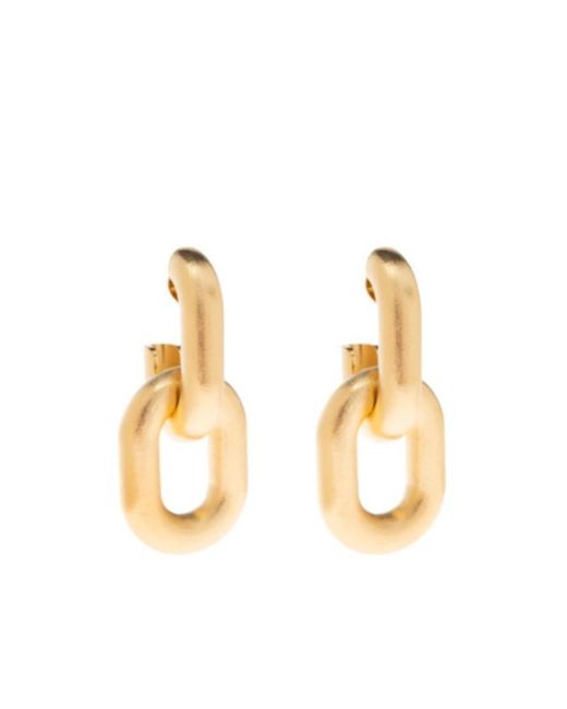 DSquared² Metallic Chain Earrings