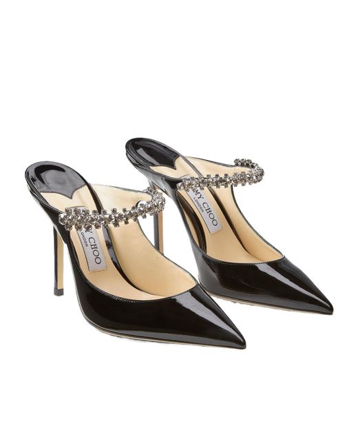 Jimmy Choo Brown Bing 100 Mules