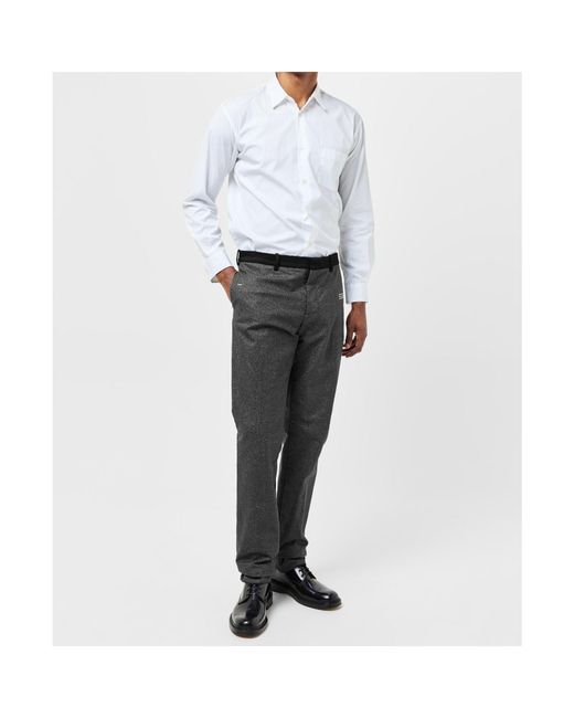 Off-White c/o Virgil Abloh Gray Slim-Fit Casual Trousers for men
