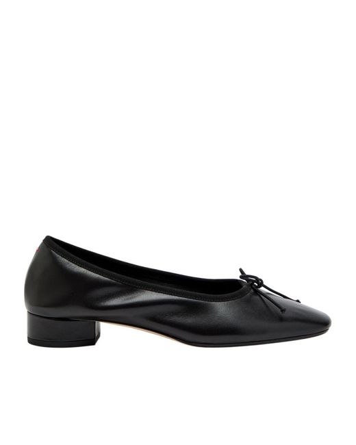 Aeyde Black Leather Pumps