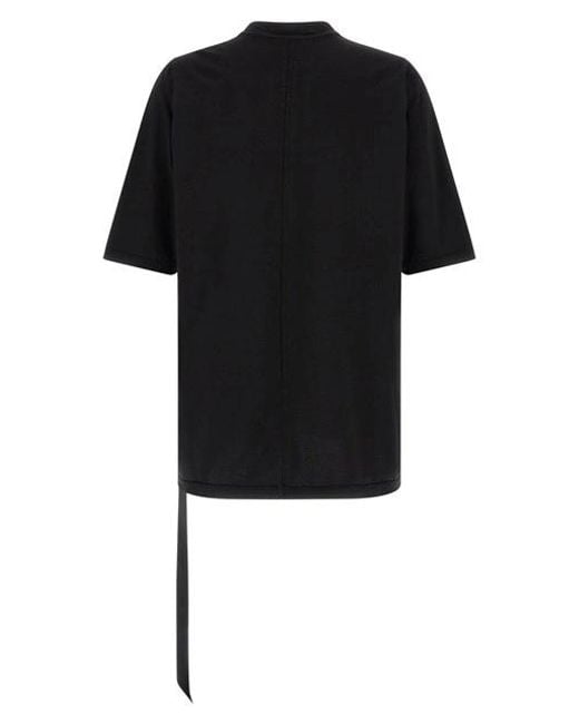 Rick Owens Black Jumbo T-Shirt for men