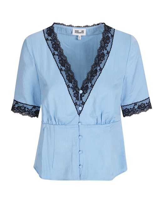 Baum und Pferdgarten Blue Melonie Lace Trim Top