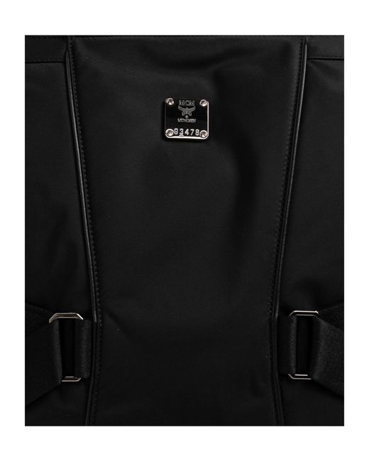 MCM Black Aren Nova Backpack for men