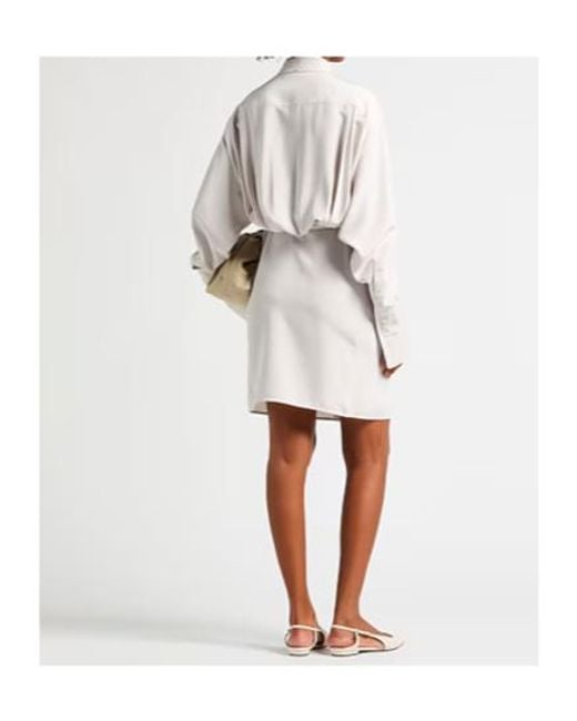 Sportmax White Shirt Dress