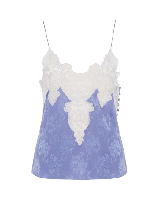 Chloé Blue Camisole Top