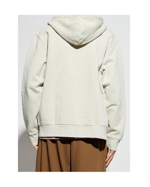 Samsøe & Samsøe White Sapigment Zip-Up Sweatshirt for men